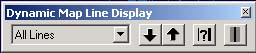 Dynamic Map Line Display Toolbar